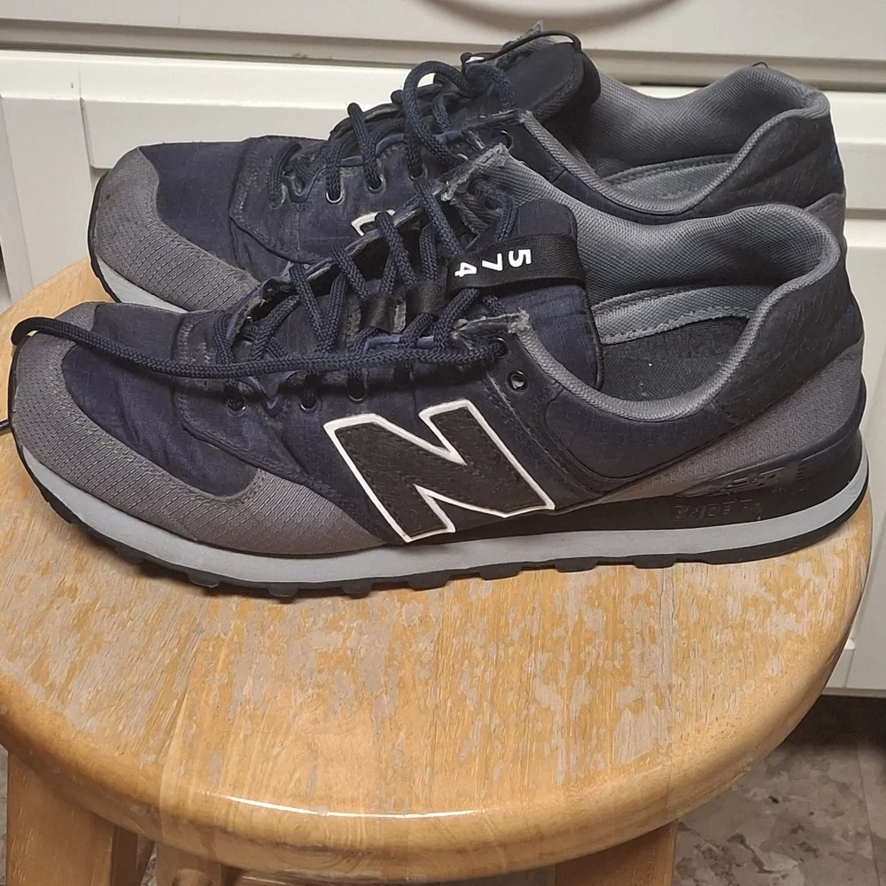 Gently Used Men's New Balance 574pte Outdoors Escape Pack Blue/grey Size 9.5 - Picture 3 of 10